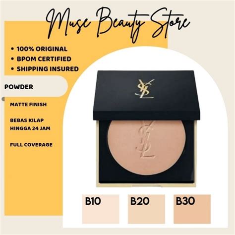 ysl powder puff|yves saint laurent pressed powder.